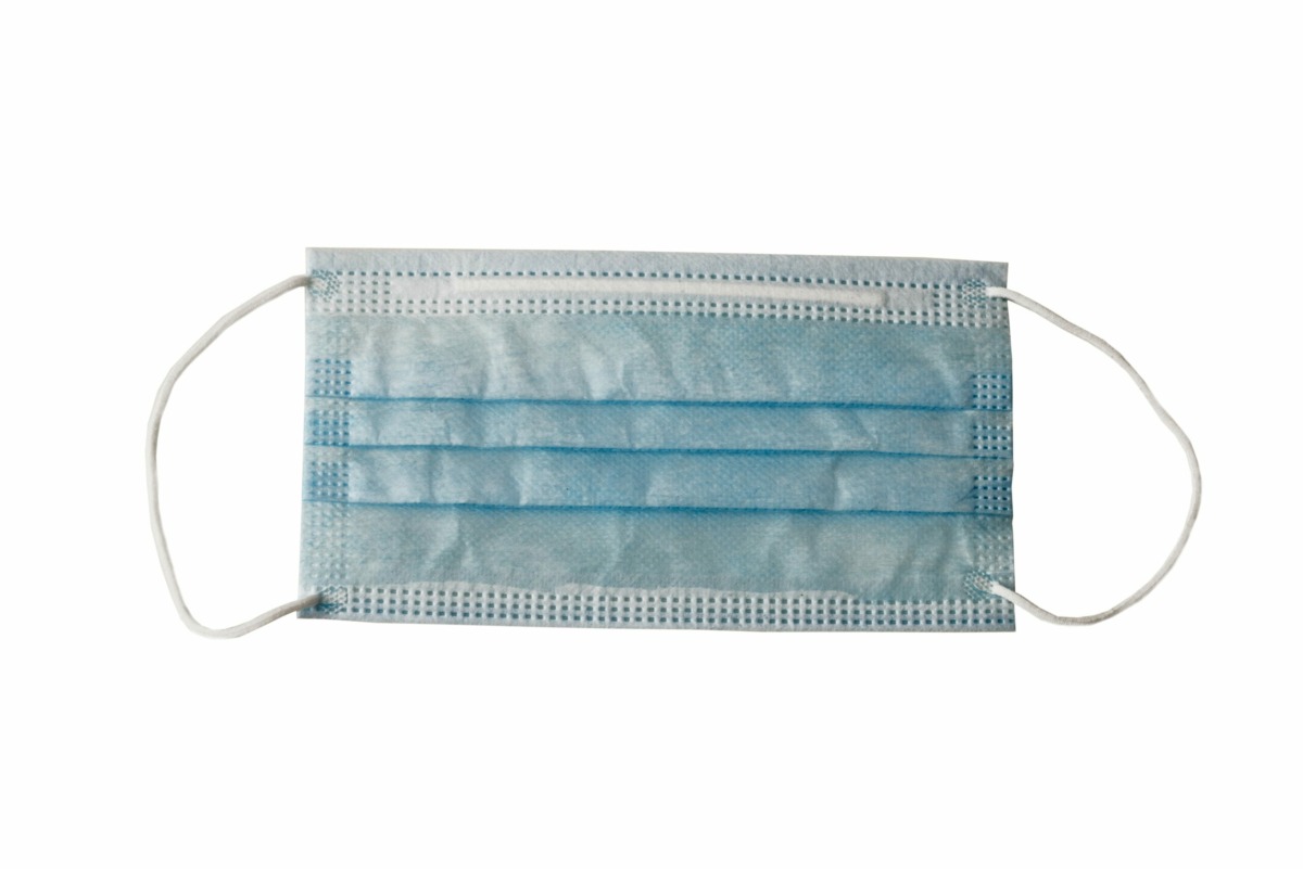 Medizinische Einwegmaske, 2020